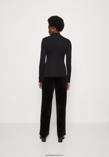 Anna Field Women Long Sleeved Top Black H42J4Z578