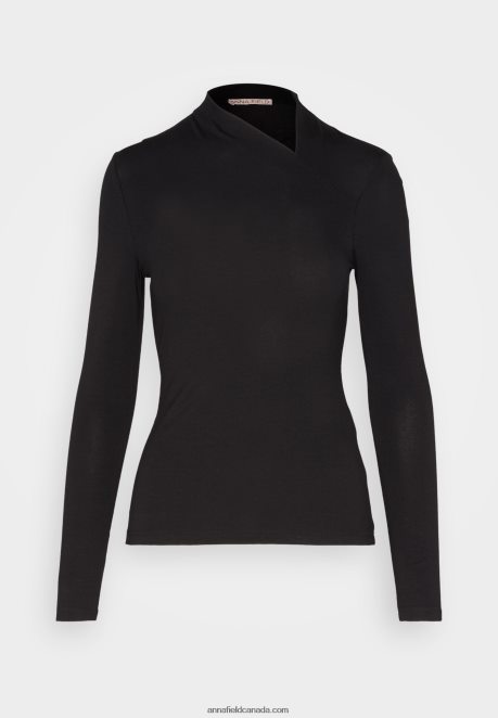 Anna Field Women Long Sleeved Top Black H42J4Z578