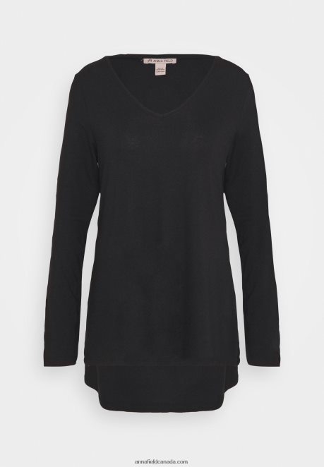 Anna Field Women Long Sleeved Top Black H42J4Z593