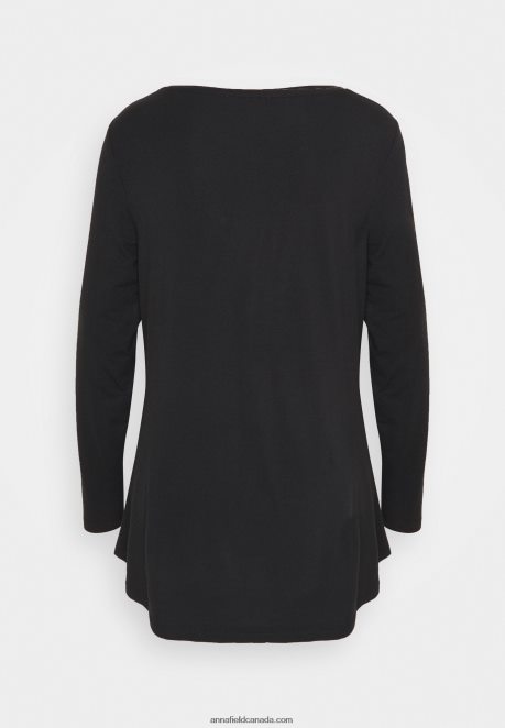 Anna Field Women Long Sleeved Top Black H42J4Z593