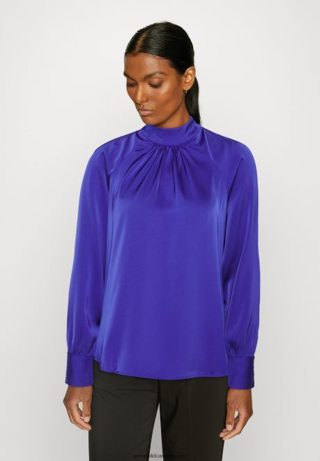 Anna Field Women Long Sleeved Top Blue H42J4Z549