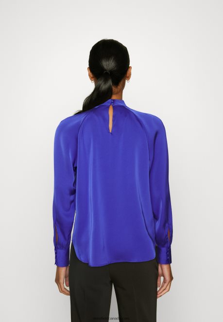 Anna Field Women Long Sleeved Top Blue H42J4Z549