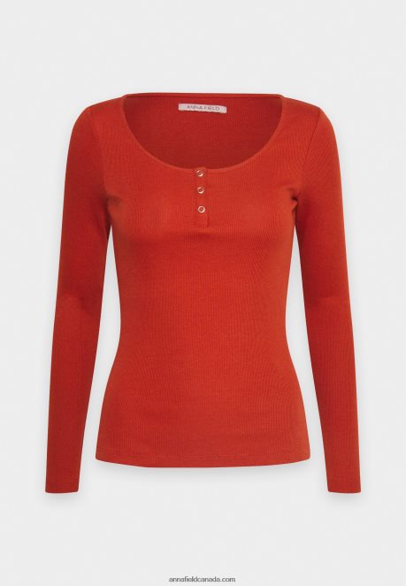 Anna Field Women Long Sleeved Top Brown H42J4Z563