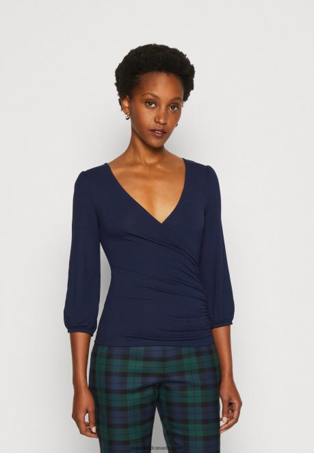 Anna Field Women Long Sleeved Top Dark Blue H42J4Z536