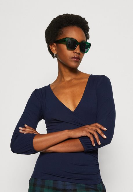 Anna Field Women Long Sleeved Top Dark Blue H42J4Z536