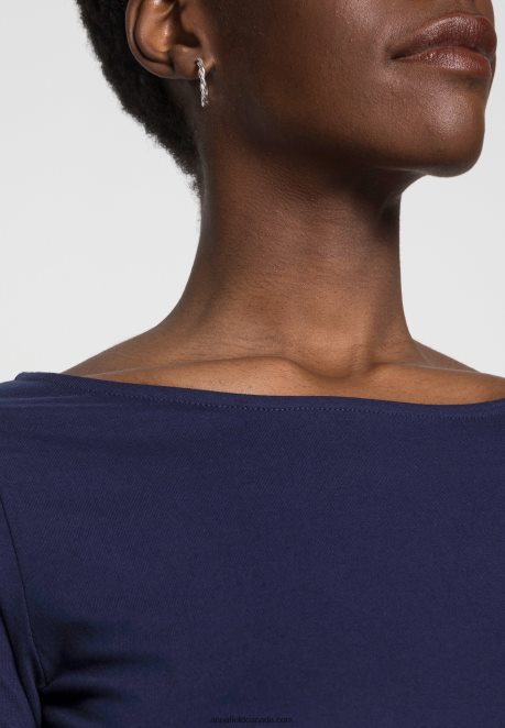 Anna Field Women Long Sleeved Top Dark Blue H42J4Z570