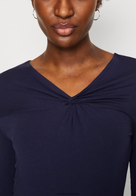 Anna Field Women Long Sleeved Top Dark Blue H42J4Z574