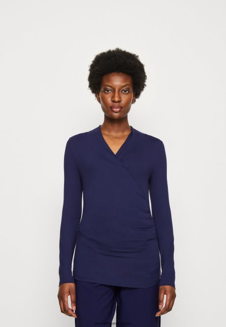 Anna Field Women Long Sleeved Top Dark Blue H42J4Z577