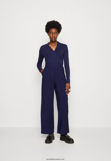 Anna Field Women Long Sleeved Top Dark Blue H42J4Z577