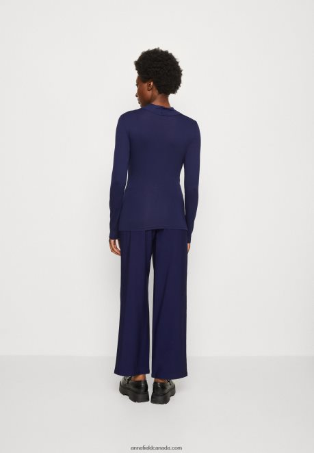 Anna Field Women Long Sleeved Top Dark Blue H42J4Z577