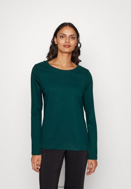 Anna Field Women Long Sleeved Top Dark Green H42J4Z556