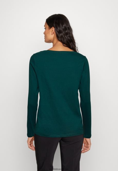 Anna Field Women Long Sleeved Top Dark Green H42J4Z556