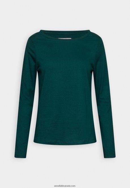 Anna Field Women Long Sleeved Top Dark Green H42J4Z556