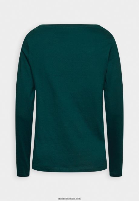 Anna Field Women Long Sleeved Top Dark Green H42J4Z556