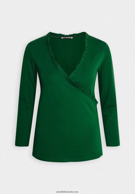 Anna Field Women Long Sleeved Top Dark Green H42J4Z576