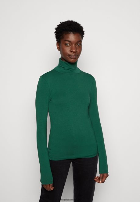Anna Field Women Long Sleeved Top Dark Green H42J4Z583