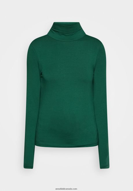 Anna Field Women Long Sleeved Top Dark Green H42J4Z583