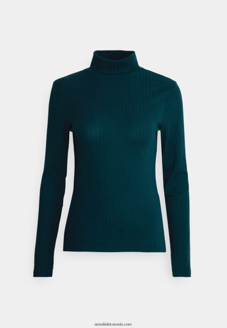 Anna Field Women Long Sleeved Top Dark Green H42J4Z596