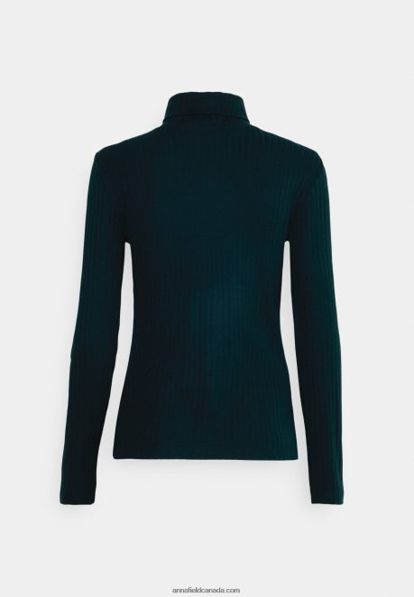 Anna Field Women Long Sleeved Top Dark Green H42J4Z596