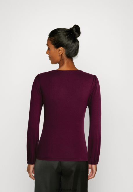 Anna Field Women Long Sleeved Top Dark Red H42J4Z535