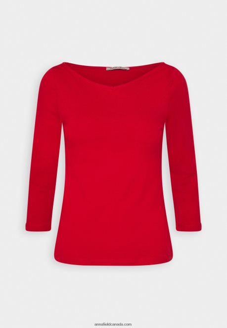 Anna Field Women Long Sleeved Top Dark Red H42J4Z555