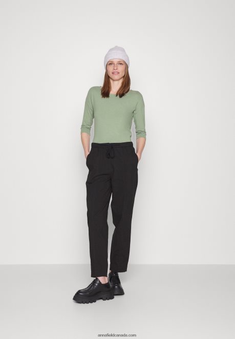 Anna Field Women Long Sleeved Top Light Green H42J4Z532