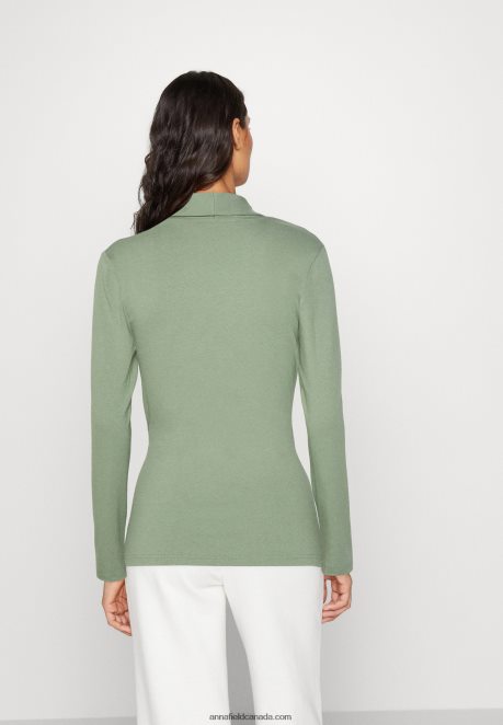 Anna Field Women Long Sleeved Top Light Green H42J4Z545