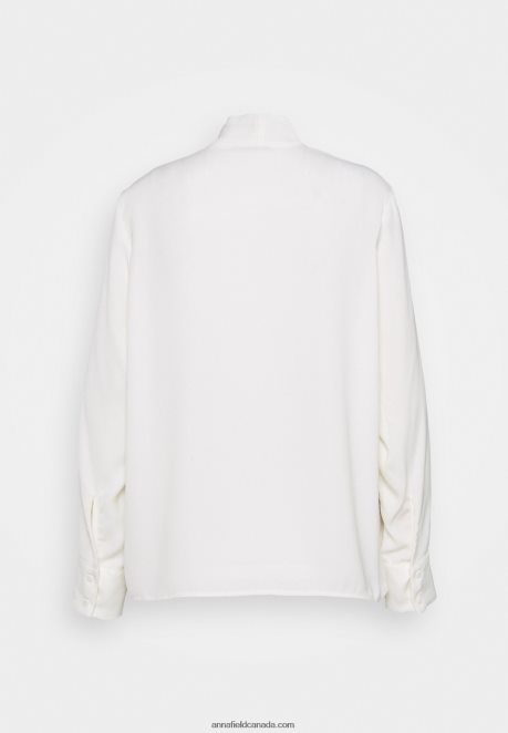 Anna Field Women Long Sleeved Top Off-White H42J4Z521