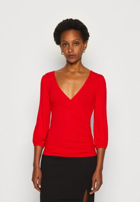 Anna Field Women Long Sleeved Top Red H42J4Z529