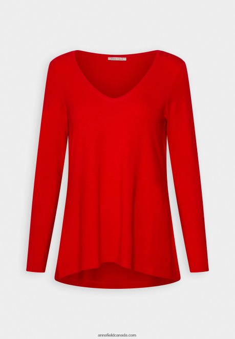 Anna Field Women Long Sleeved Top Red H42J4Z540