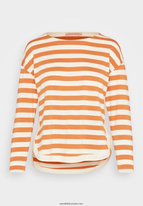 Anna Field Women Long Sleeved Top White/Apricot H42J4Z558