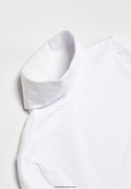Anna Field Women Long Sleeved Top White H42J4Z560