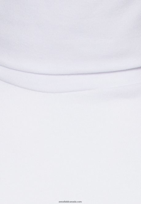Anna Field Women Long Sleeved Top White H42J4Z560