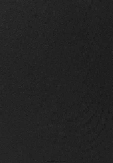 Anna Field Women Print T-Shirt Black H42J4Z251