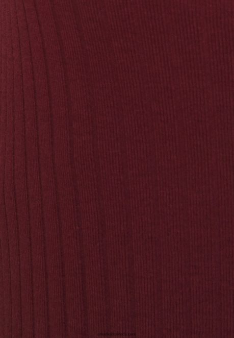 Anna Field Women Print T-Shirt Dark Red H42J4Z243