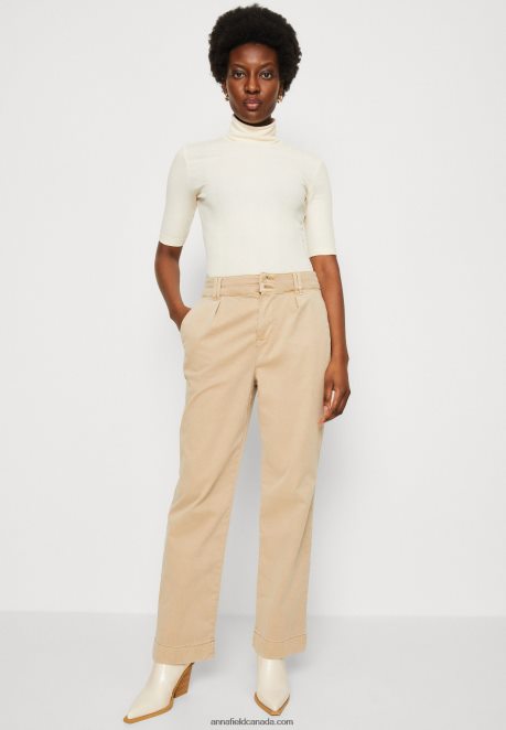 Anna Field Women Print T-Shirt Off-White H42J4Z270