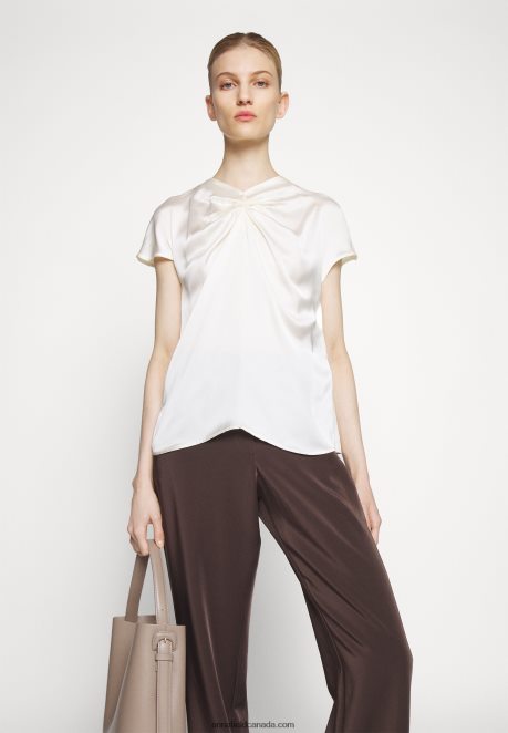 Anna Field Women Print T-Shirt Off White H42J4Z346
