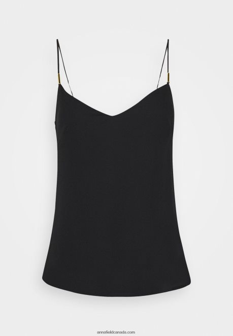 Anna Field Women Top Black H42J4Z382