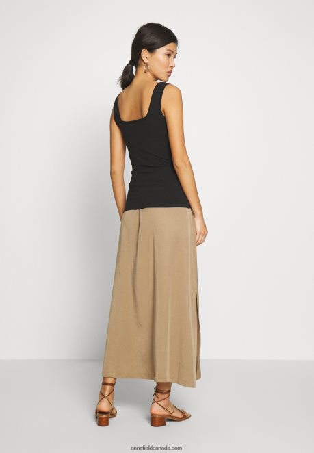 Anna Field Women Top Black H42J4Z384