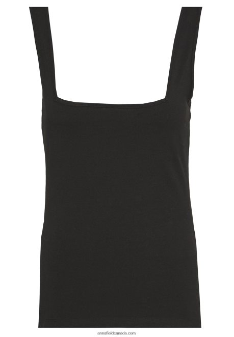 Anna Field Women Top Black H42J4Z384