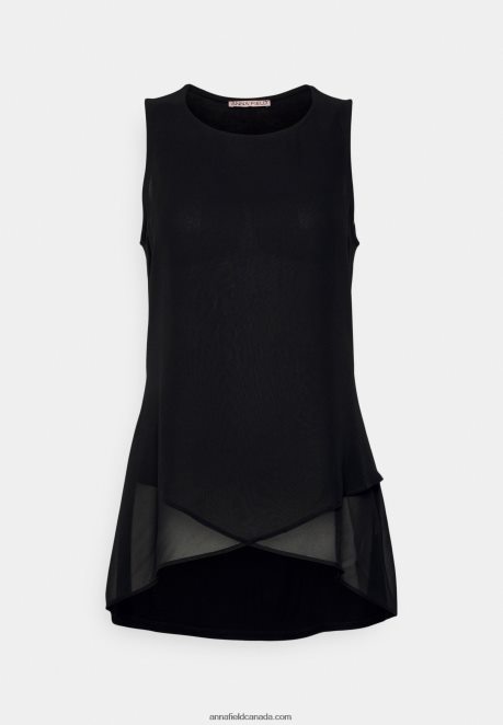 Anna Field Women Top Black H42J4Z385