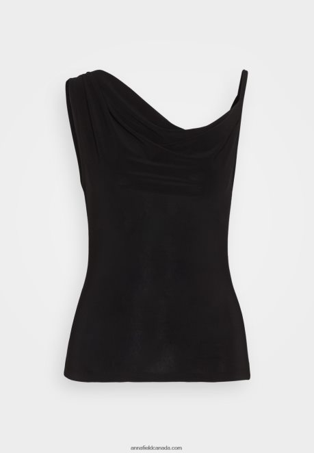 Anna Field Women Top Black H42J4Z386