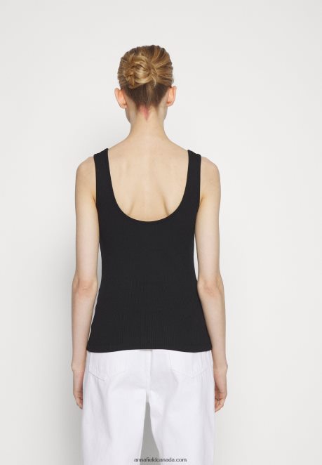 Anna Field Women Top Black H42J4Z400