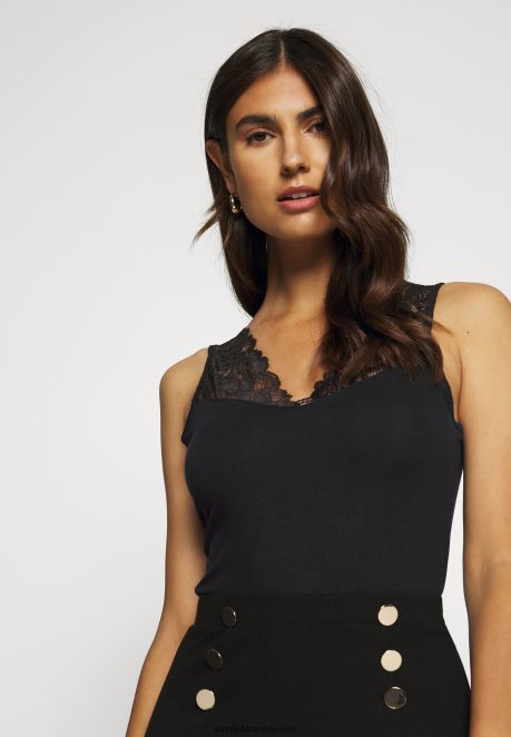 Anna Field Women Top Black H42J4Z402