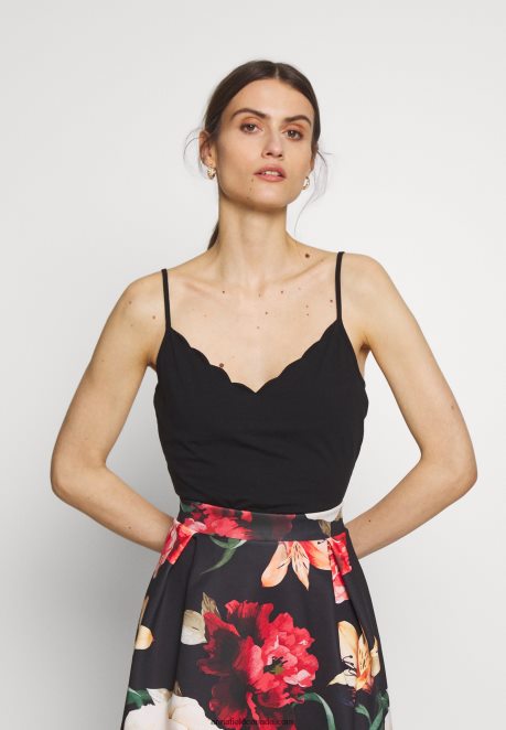 Anna Field Women Top Black H42J4Z415