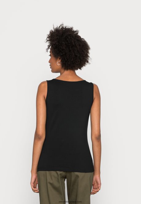 Anna Field Women Top Black H42J4Z423