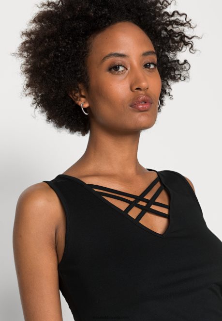 Anna Field Women Top Black H42J4Z423