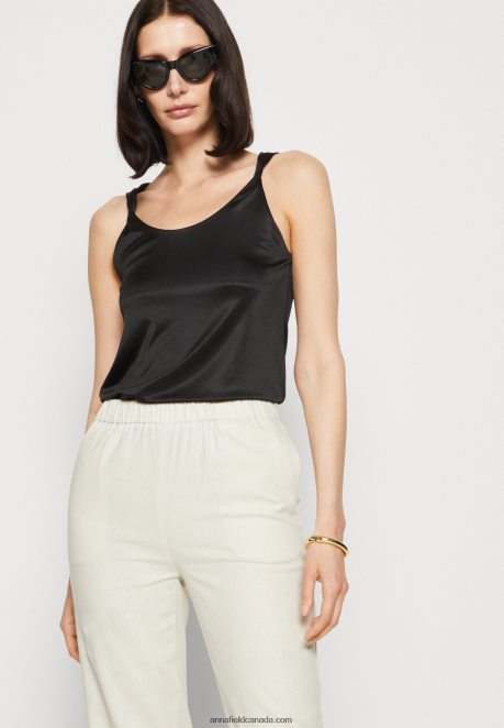 Anna Field Women Top Black H42J4Z453
