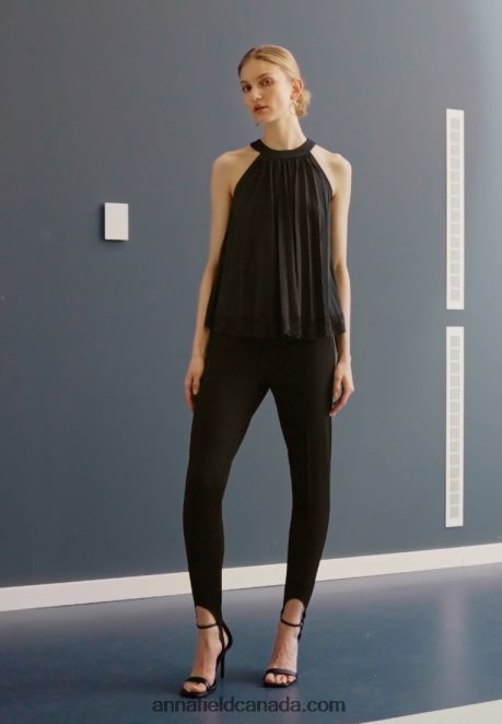 Anna Field Women Top Black H42J4Z457