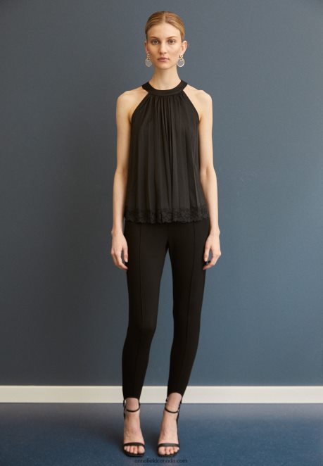 Anna Field Women Top Black H42J4Z457